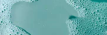 Beautiful abstract green bubbles background